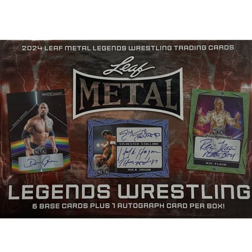 2024 Leaf Metal Legends Wrestling Hobby Box