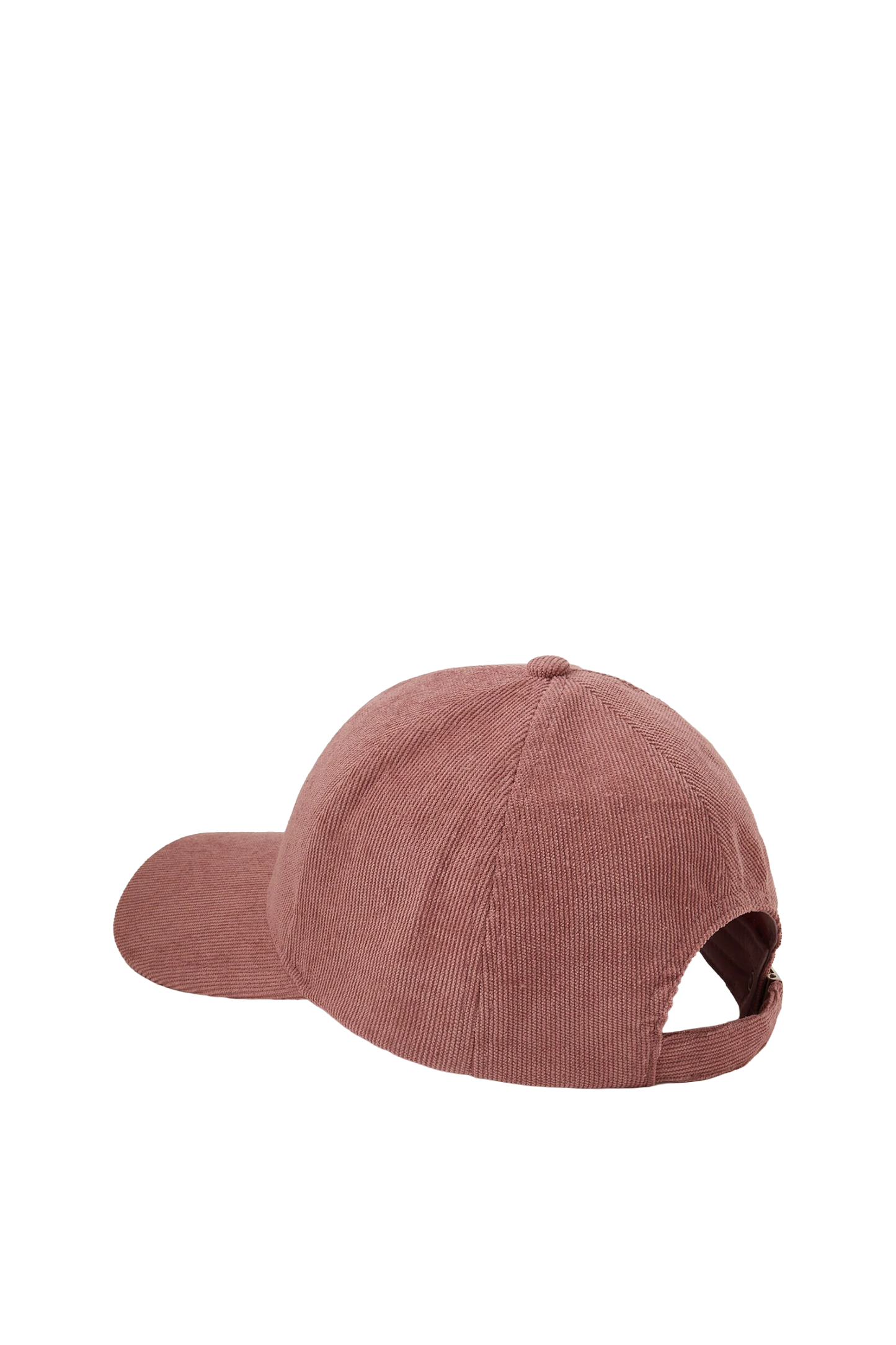 Dusty Rose Baseball Cap with Curved Brim, Classic Casual Style