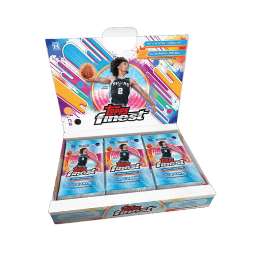 2025-26 Topps Finest Basketball Hobby Box 8 Box Case
